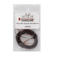 Hareline Vinyl Rib Nymph Brown