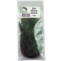 Hareline 8 inch Ice Wing Fiber Olive
