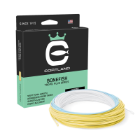 Cortland Bonefish Fly Line 9 wt White / Sky Blue / Pale Yellow