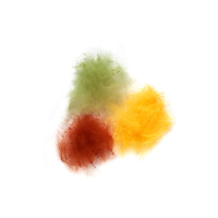 Fulling Mill CDC Feathers 1g White