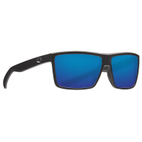 Costa Rinconcito Sunglasses Matte Black Frame Blue Mirror 580P