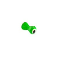 Fulling Mill Brass Streamer Eyes 13/64" (5.0mm) Green