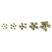 Wapsi Tungsten Bomb Beads 1/16" Black Nickel