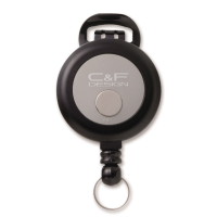 C&F Design CFA72SV Flex Pin-On Reel Silver