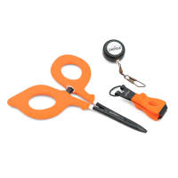Umpqua Rivergrip PS Zinger Nipper Forceps Combo Hot Orange