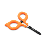 Umpqua Rivergrip PS Forceps Curved Hot Orange Curved