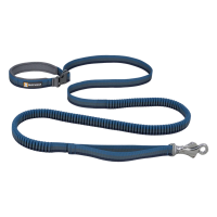 Ruffwear Roamer Bungee Dog Leash 7.3 ft-11 ft Orion Blue