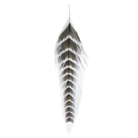 MFC Galloup's Grizzled Fish Feathers Brown/Black