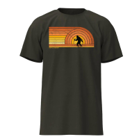 RepYourWater Sunset Squatch Short Sleeve T-Shirt XL