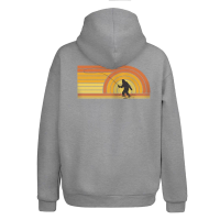 RepYourWater Recycled Saddleback Hooded Sweatshirt Sunset Squatch Medium