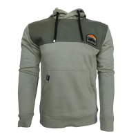 RepYourWater Recycled Saddleback Hooded Sweatshirt Backcountry Trout Patch XL