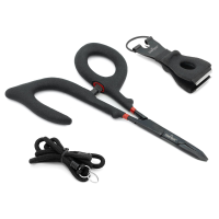 Umpqua RiverGrip PS 6" Open/Big Nip/Lany Combo Black