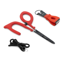 Umpqua RiverGrip PS 6" Open/Big Nip/Lany Combo Red