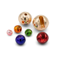 Umpqua Radiant Slotted Tungsten Bead 3.8 mm Orange