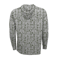 RepYourWater Hooded Sun Shirt, Flolite Spring Forest Large