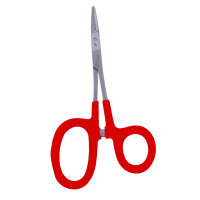 Rising Bobs Tactical Fly Fishing Scissor and Straight Clamp Pliers 6" Red