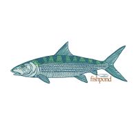 Fishpond Phantom Sticker- 6"
