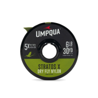 Umpqua Stratos X Dry Fly Nylon Gray Camo Tippet 7X