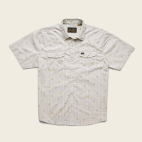 Howler Brothers H Bar B Snapshirt 2020 Vintage Grid Floral : Medium White Medium