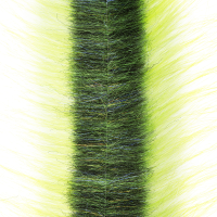 Enrico Puglisi Flies EP Craft Fur Brush 3 inch Chartreuse/Black