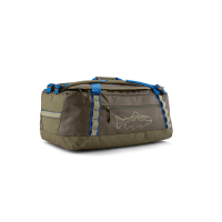 Patagonia Black Hole Duffel 55L Basin Green w/Fitz Trout