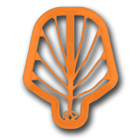 Hareline Easy Shrimp legs 2.0 Medium Super Fl. Orange