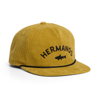 Howler Brothers Unstructured Snapback Hats Hermanos - Old Gold Corduroy