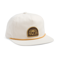 Howler Brothers Unstructured Snapback Hats El Sol - White / Gold