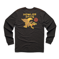 Howler Brothers Osprey Prey - Black Longsleeve T-Shirt XXL