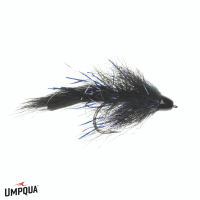 Lightning Leech Dorsey Fly | Black 6