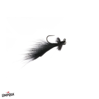 Mini Leech Jig Fly | Black 16