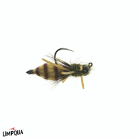 Draggin Nymph Smitherman Fly | Olive 10