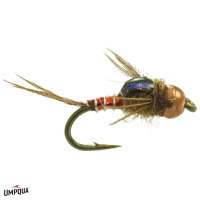 Micro Mayfly Copper Bead Fly | Brown 16