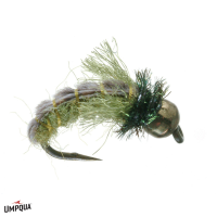 Z-Wing Caddis Tungsten Fly | Olive 14