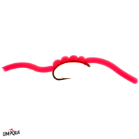 Squirmy Wormie Fly | Bloodred 10
