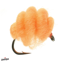 Micro Spawn Fly | Oregon Cheese/Flame 12