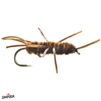 Rubberlegs Fly | Dark Brown/Brown 8