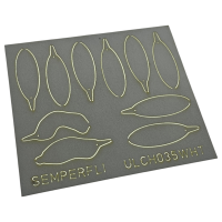 Semperfli ABC Leech Bodies 35mm Natural