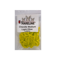 Hareline Chenille Medium Light Olive