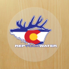 RepYourWater Colorado Elk Medium Sticker