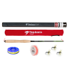 Tenkara USA -Rhodo 8'10" - 10'6" Telescoping Fly Rod and Level Line Outfit