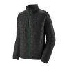 Patagonia Men's Nano Puff Jacket M Ink Black w/Oak Grove Green