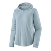 Patagonia Women's Tropic Comfort Natural Hoody Large Steam Blue