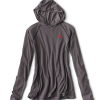 Scientific Anglers Womens Dri-Release Hoodie Dark Charcoal Gray Small