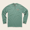 Howler Brothers Loggerhead Henley Long-Sleeved UPF 45 Quickdry Shirt XXL Faded Olive