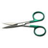 Smhaen Tungsten Carbide Scissors 5" (12.7cm) Straight Blades Green