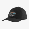 Patagonia Back for Good Trad Cap Black with Bison