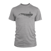 RepYourWater Shallow Cruiser Tee Medium Light Heather Gray