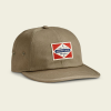 Howler Brothers Strapback Hat One Size Posse Badge Olive Green