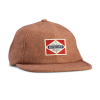 Howler Brothers Posse Badge Strapback - Tan Flannel